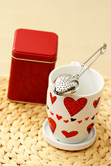 Image showing tea with love