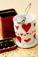 Image showing tea with love