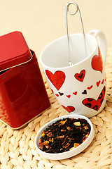 Image showing tea with love