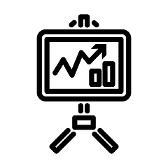 Image showing Analytics Stand Icon