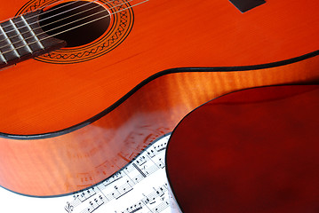 Image showing Acoustical guitar music