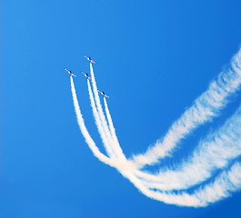 Image showing Acrobatic flight