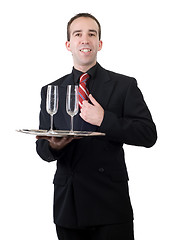 Image showing Formal Waiter