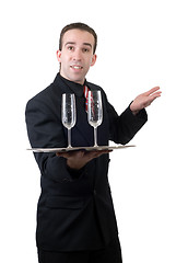 Image showing Male Waiter