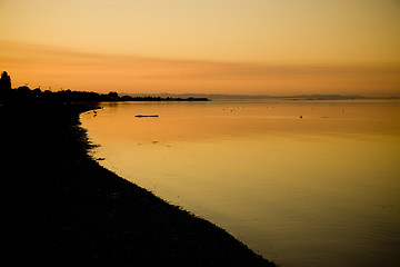 Image showing Beach Sunset