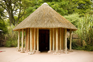 Image showing African Hut