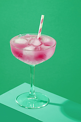 Image showing glass of cocktail