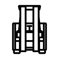 Image showing Warehouse Forklift Icon