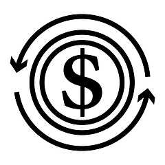 Image showing Cash Back Coin Icon