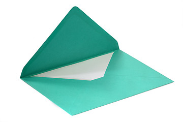 Image showing Green envelope