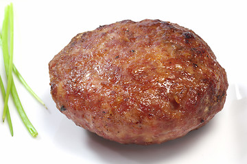 Image showing Fried meatball