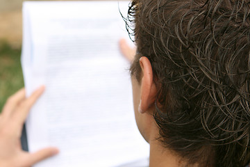 Image showing reading