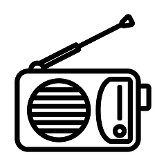 Image showing Radio Icon