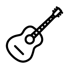 Image showing Acoustic Guitar Icon