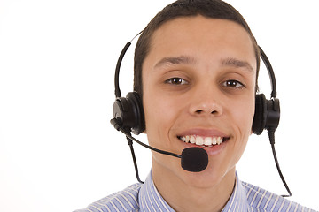 Image showing Call center