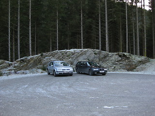 Image showing Parking area 01.02.2009