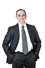 Image showing Businessman on white background