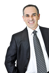 Image showing Businessman on white background