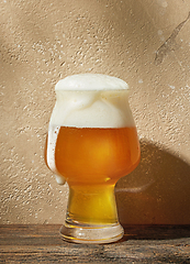 Image showing glass of beer