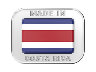 Image showing Made in Costa Rica