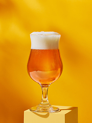 Image showing glass of beer