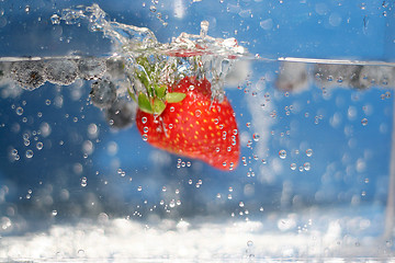 Image showing Summer Berries Plunging