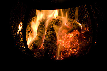 Image showing Chiminea Fire
