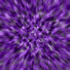 Image showing purple zoom blur