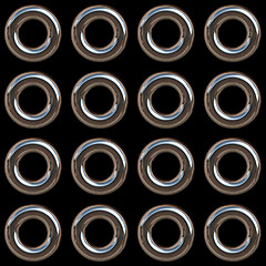 Image showing Chrome Rings