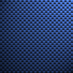 Image showing Blue Carbon Fiber