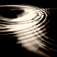 Image showing eerie ripples sepia