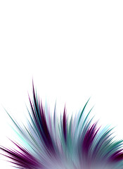 Image showing Spiked Abstract Background