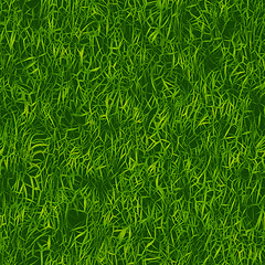 Image showing Green Grass Pattern