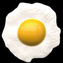 Image showing fried egg