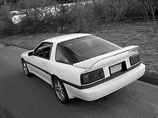 Image showing White Sports Car