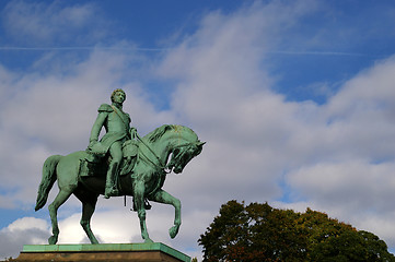 Image showing King Karl Johan in Oslo