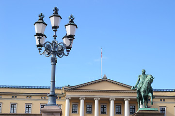 Image showing The royal palace in Oslo