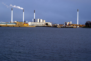 Image showing Copenhagen harbor