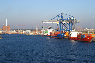 Image showing Copenhagen harbor