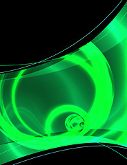 Image showing Abstract Green Layout