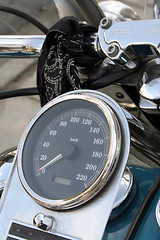 Image showing Motorbike Tachometer