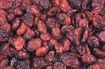 Image showing dried fruit - cranberry - background