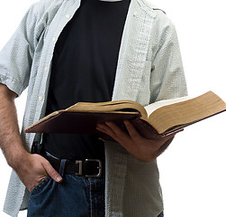 Image showing Reading The Bible