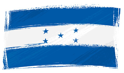 Image showing Grunge Honduras flag