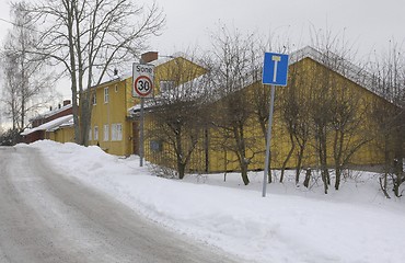 Image showing House in the winter.