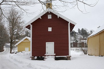 Image showing Farm in the winter