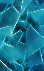 Image showing abstract blue