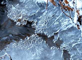 Image showing Winter stream