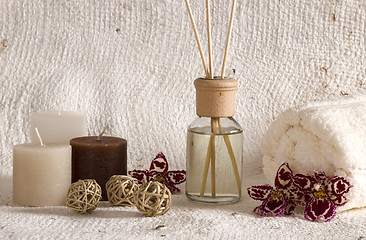 Image showing aroma therapy items