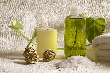 Image showing aroma therapy items